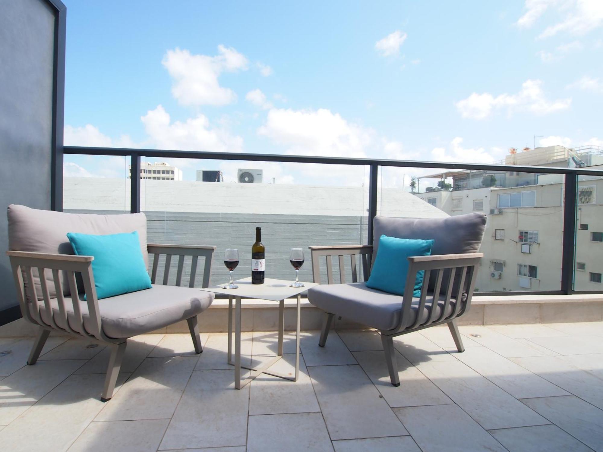 The Roof - By Sea Land Suites Tel-Aviv Chambre photo